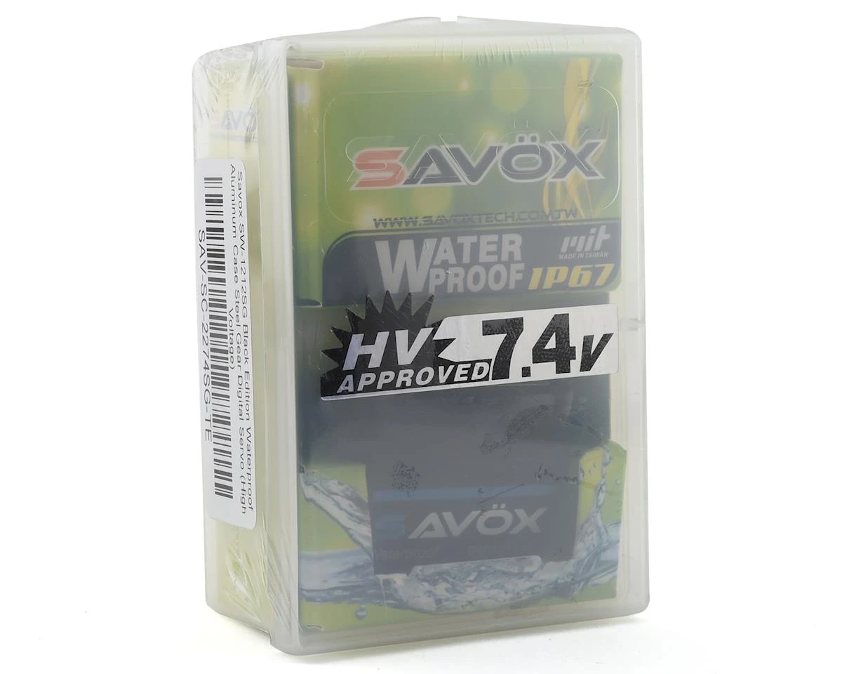 Savox SW-1211SG Black Edition Waterproof Digital Servo (High Voltage) 4 Savox SW-1211SG Black Edition Waterproof Digital Servo (High Voltage) - Image 2