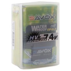 Savox SW-2210SG Brushless Waterproof Premium Digital Servo (High Voltage) -1UP Racing Sales Store sav sw 2210sg be 3